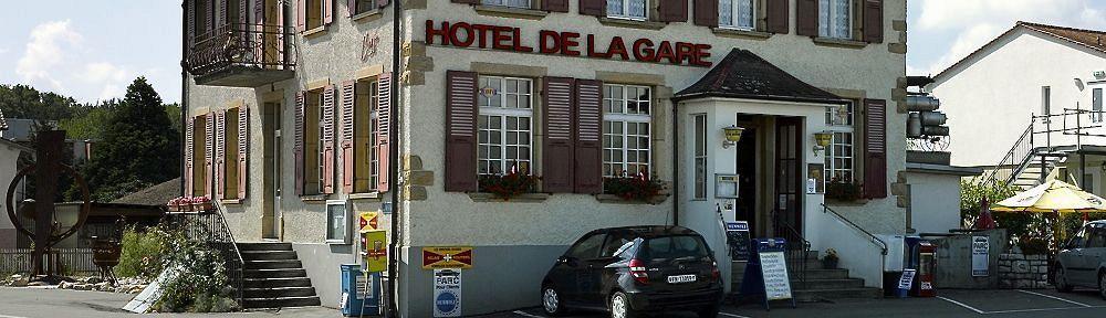 Hotel De La Gare Sugiez Экстерьер фото